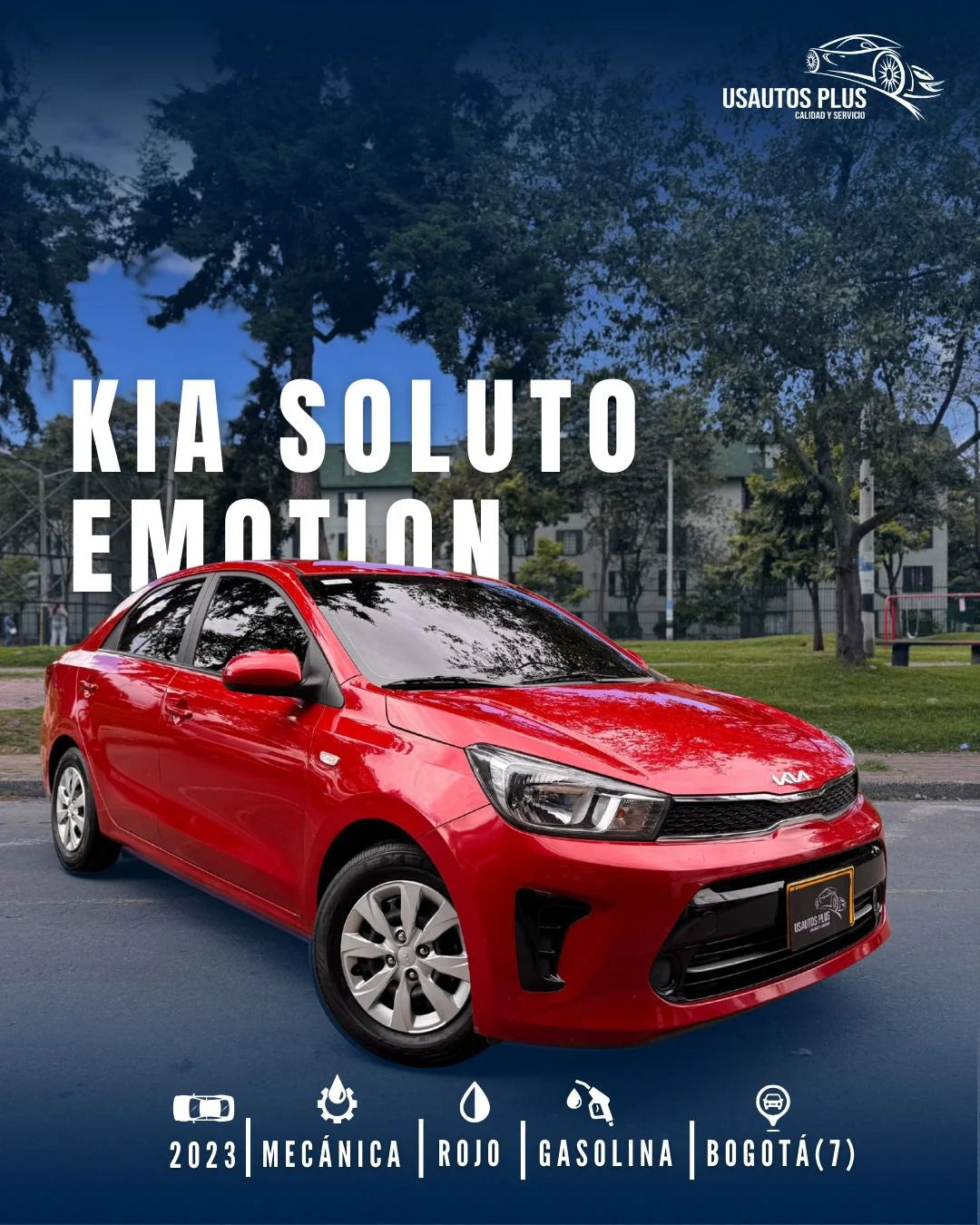 KIA SOLUTO EMOTION MECÁNICO 2023
