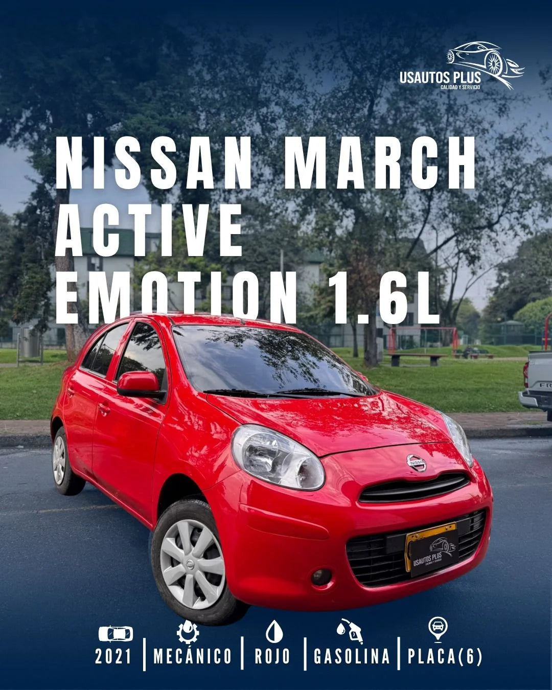 NISSAN MARCH ACTIVE EMOTION 1.6L MECÁNICO