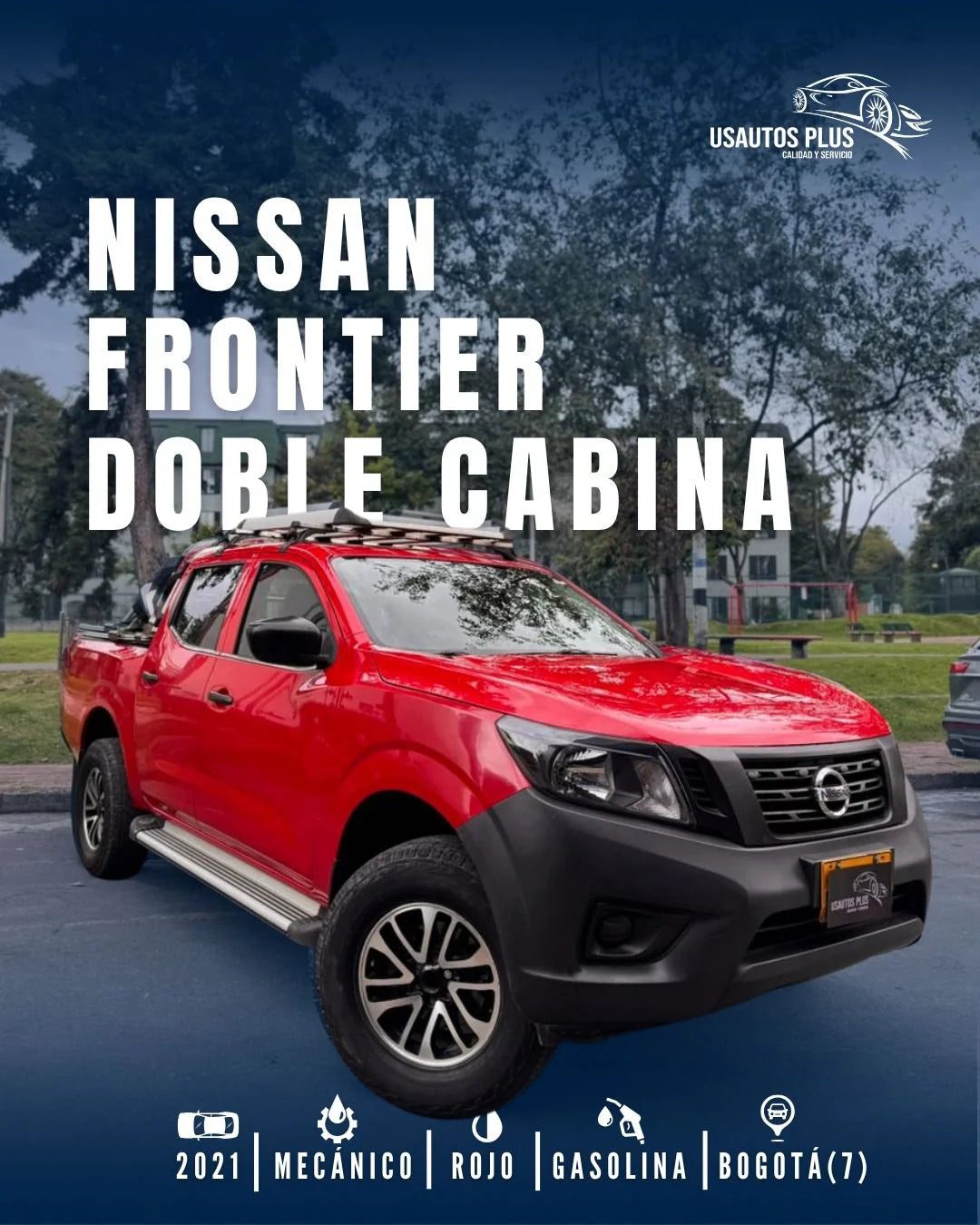 NISSAN FRONTIER – MECÁNICA GASOLINA 2.5L DOBLE CABINA