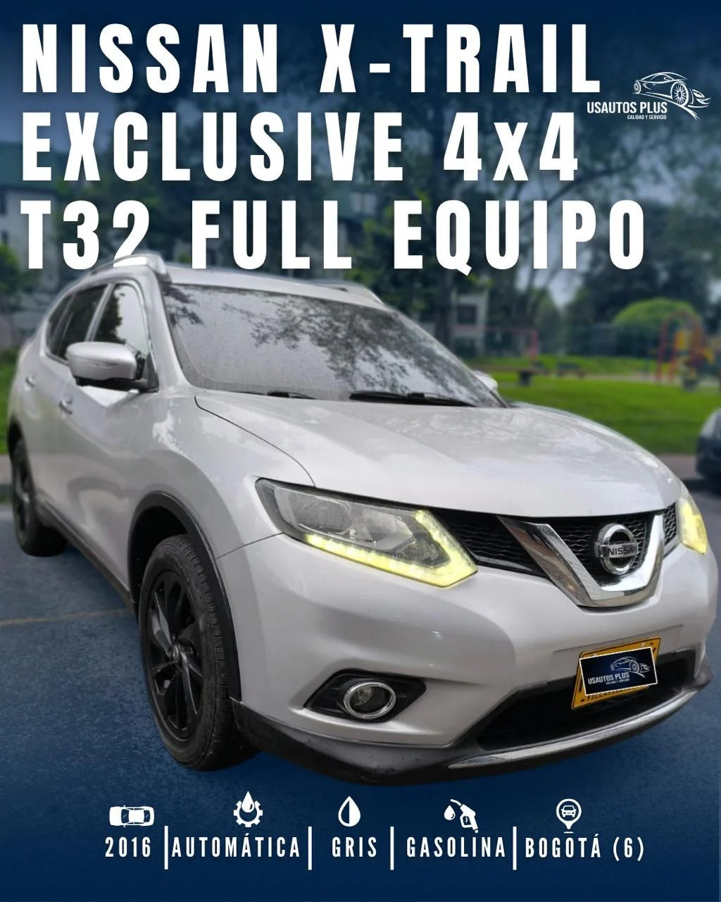 NISSAN X- TRAIL EXCLUSIVE 4*4  T32 FULL EQUIPO