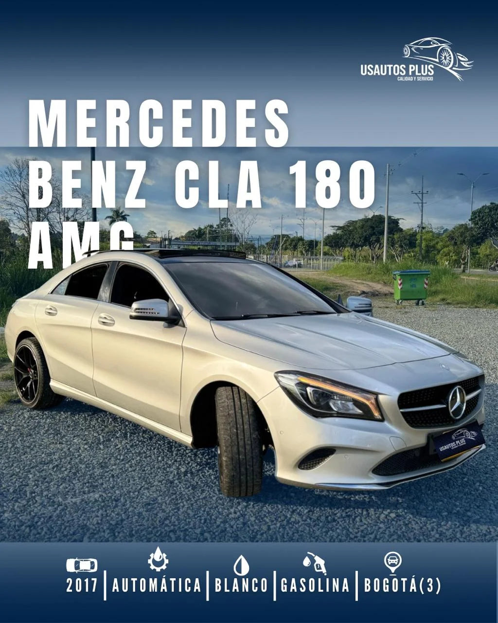 MERCEDES BENZ CLA 180 AMG AUTOMÁTICO