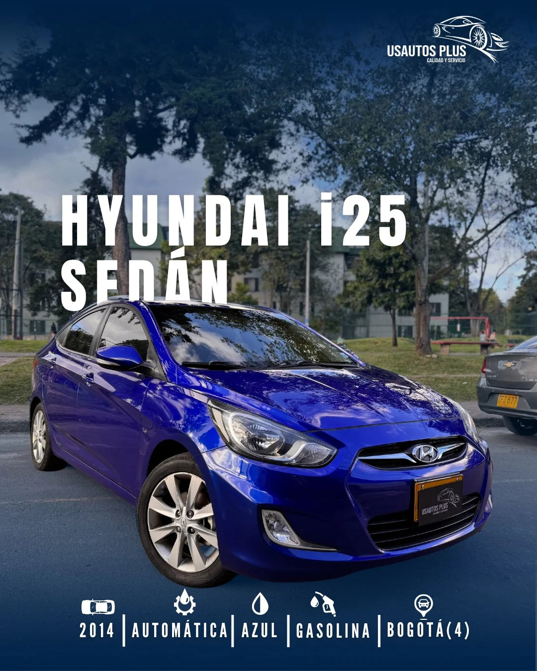 HYUNDAI i25 SEDÁN AUTOMÁTICO