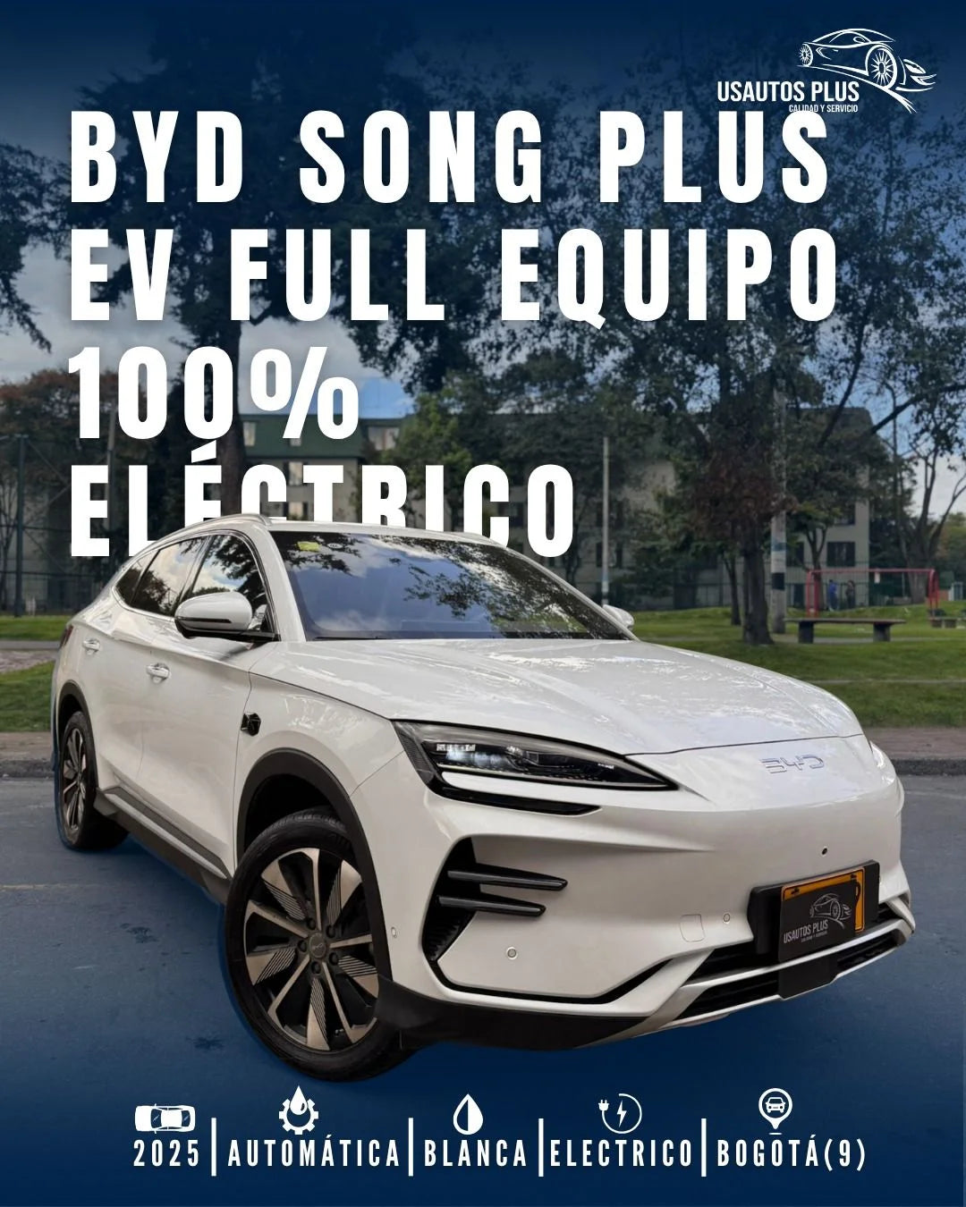 BYD SONG PLUS EV FULL EQUIPO 100% ELÉCTRICO