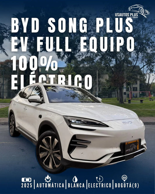 BYD SONG PLUS EV FULL EQUIPO 100% ELÉCTRICO