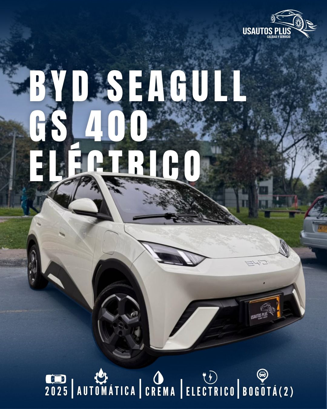 BYD SEAGULL 2025 ELÉCTRICO AUTOMÁTICO GS 400