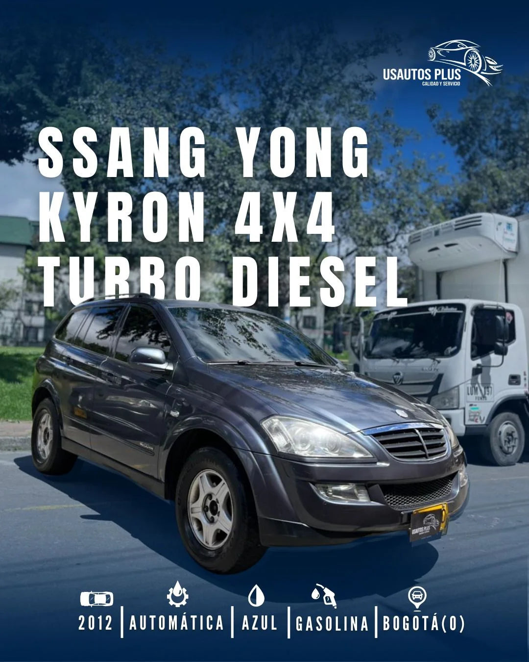 SSANG YONG KYRON 4X4 TURBO DIESEL