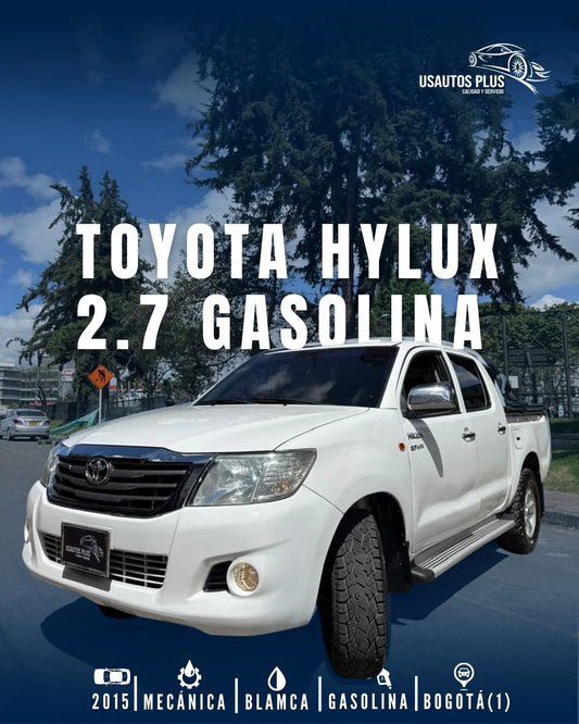 TOYOTA HILUX 2.7 GASOLINA MECANICA
