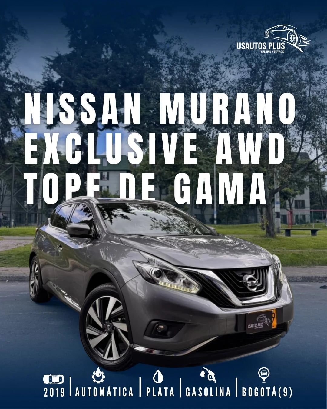 NISSAN MURANO EXCLUSIVE AWD – TOPE DE GAMA