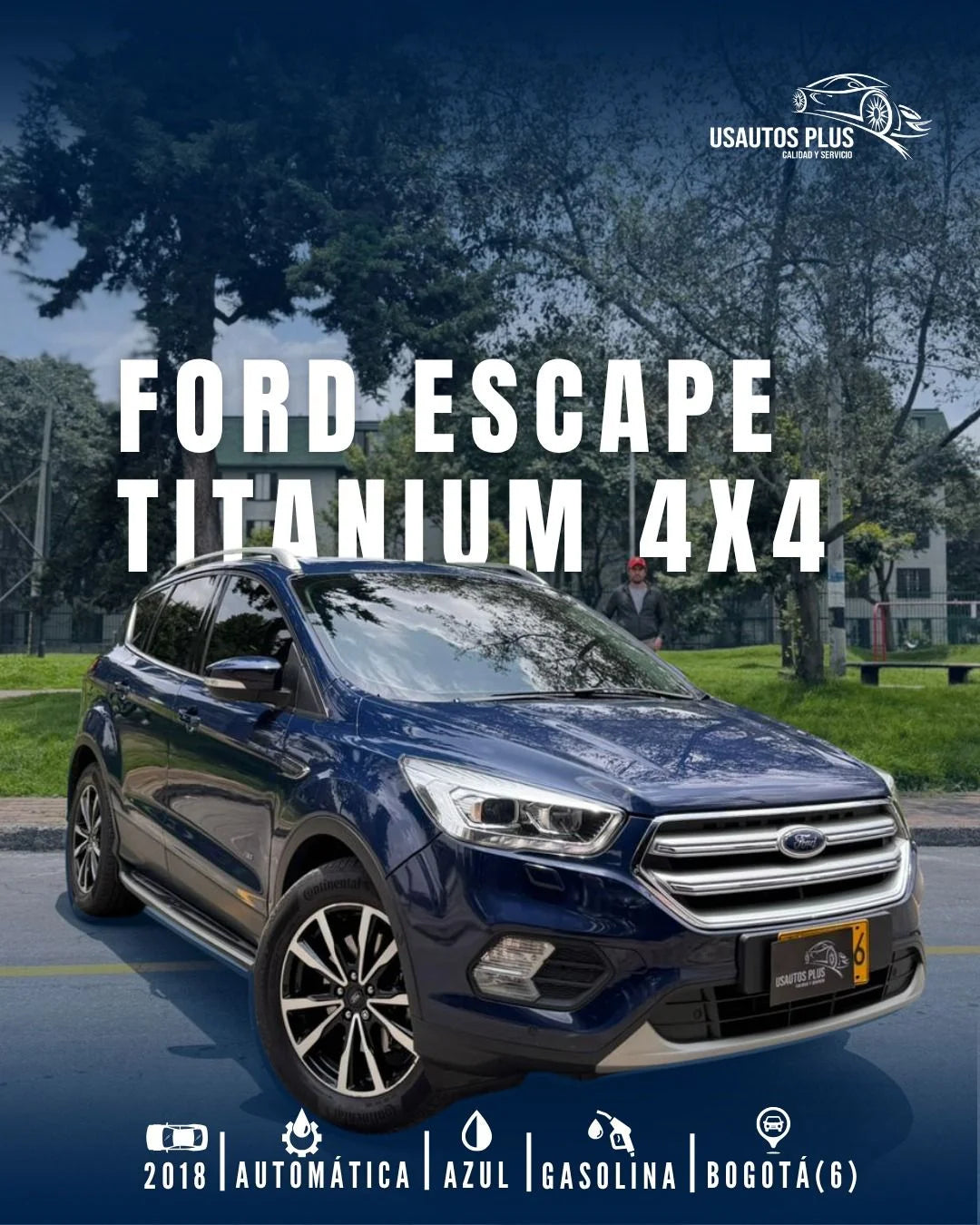 FORD ESCAPE 4X4 2018 TITANIUM AUTOMÁTICA