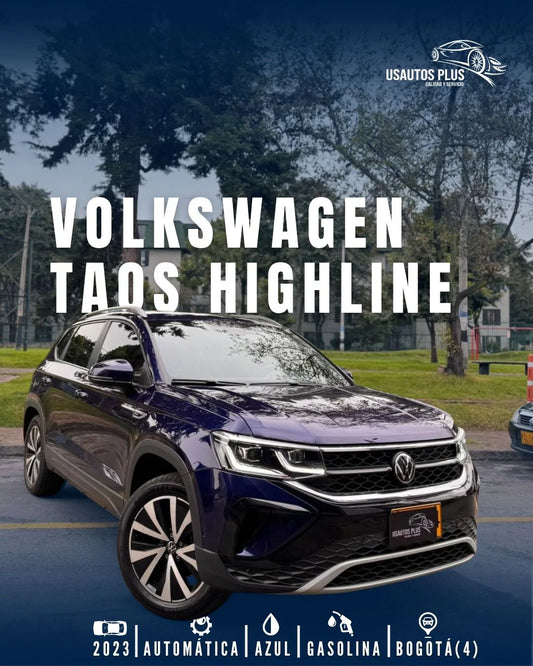 VOLKSWAGEN TAOS HIGHLINE AUTOMÁTICA