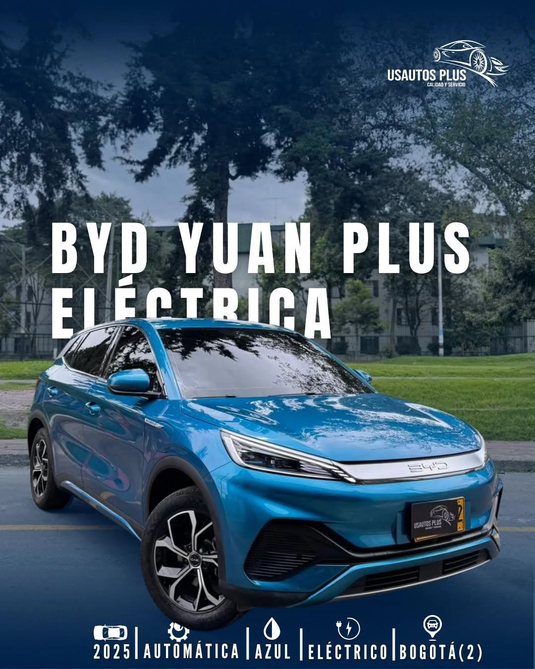 BYD YUAN PLUS ELÉCTRICA AUTOMÁTICA