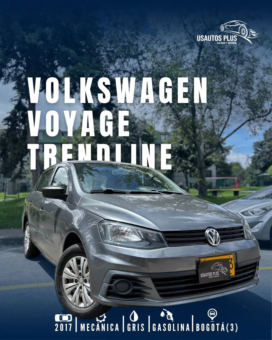 VOLKSWAGEN VOYAGE TRENDLINE  MECANICO  2017