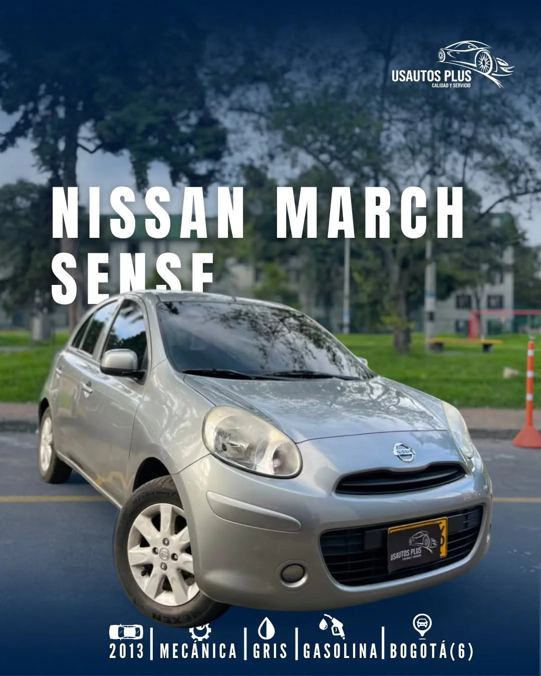 NISSAN MARCH SENSE MECÁNICO 2013