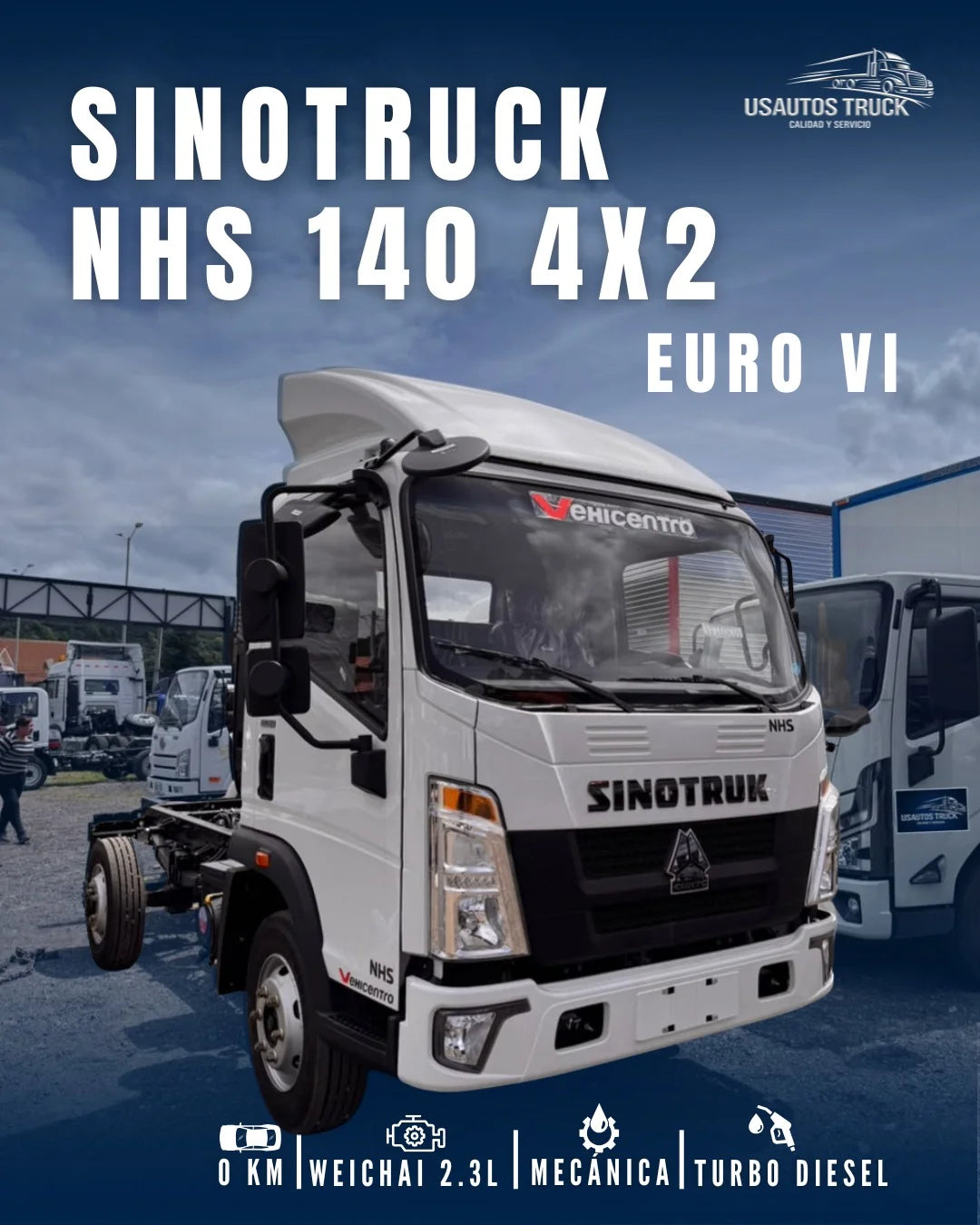 SINOTRUK NHS 140 4X2 EURO VI