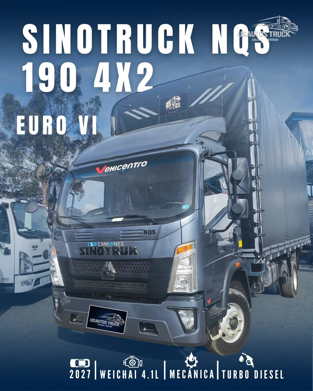 SINOTRUCK NQS 190 4X2 EURO VI 2027