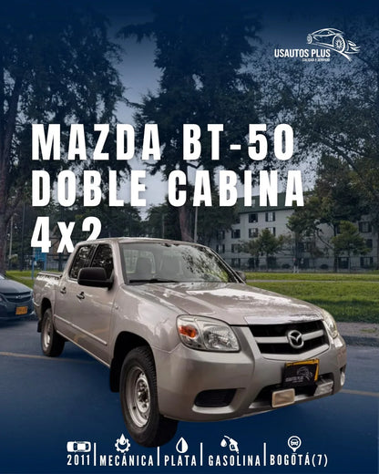 MAZDA BT-50 DOBLE CABINA GASOLINA 2011