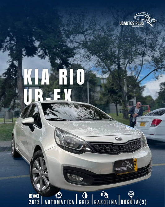 KIA RIO UB EX AUTOMATICO 2013