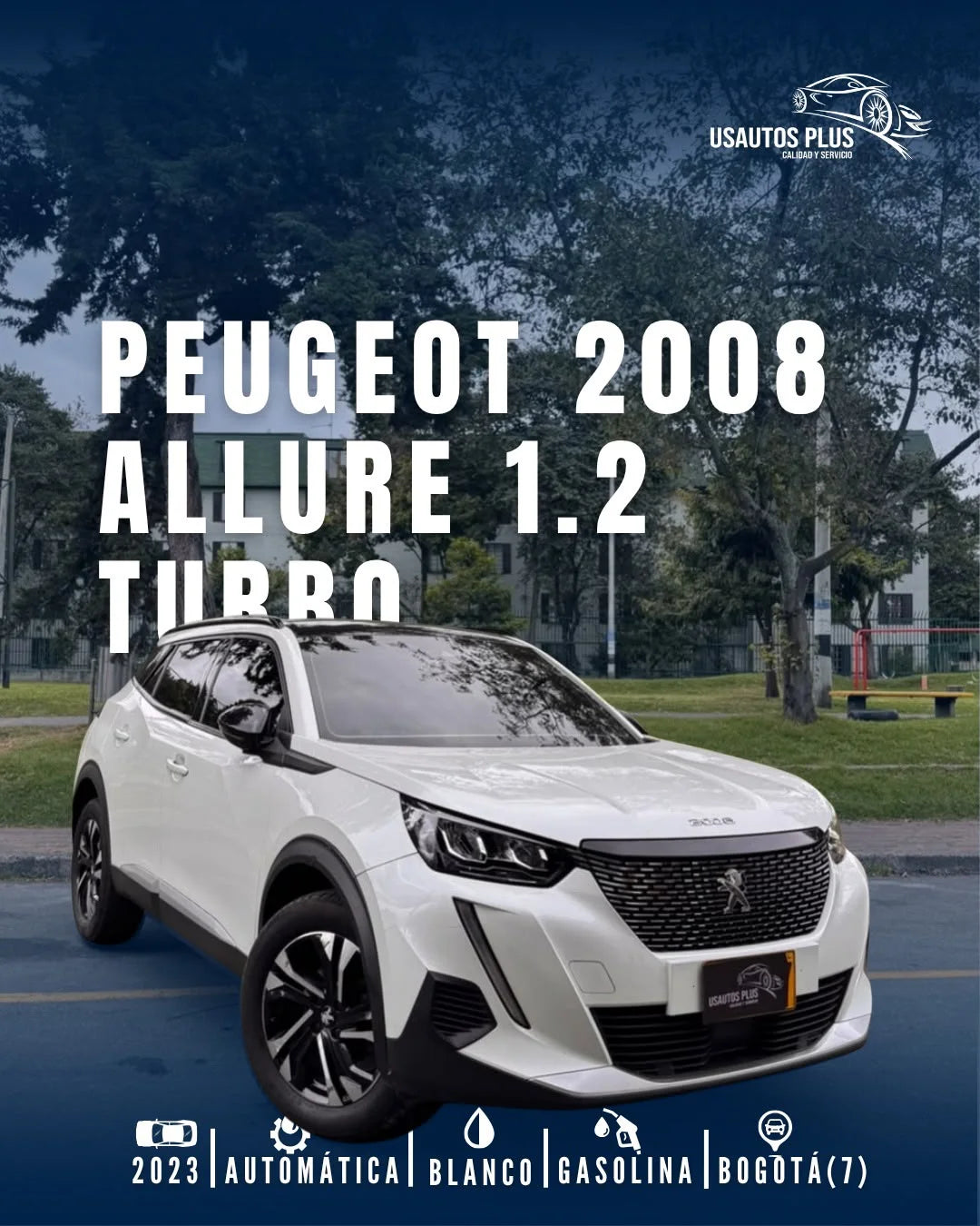PEUGEOT 2008 ALLURE 1.2 TURBO AUTOMÁTICA