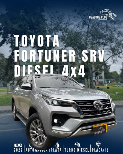 TOYOTA FORTUNER SRV DIESEL 4*4