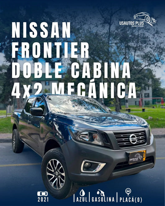 NISSAN FRONTIER DOBLE CABINA 4x2 MECÁNICA