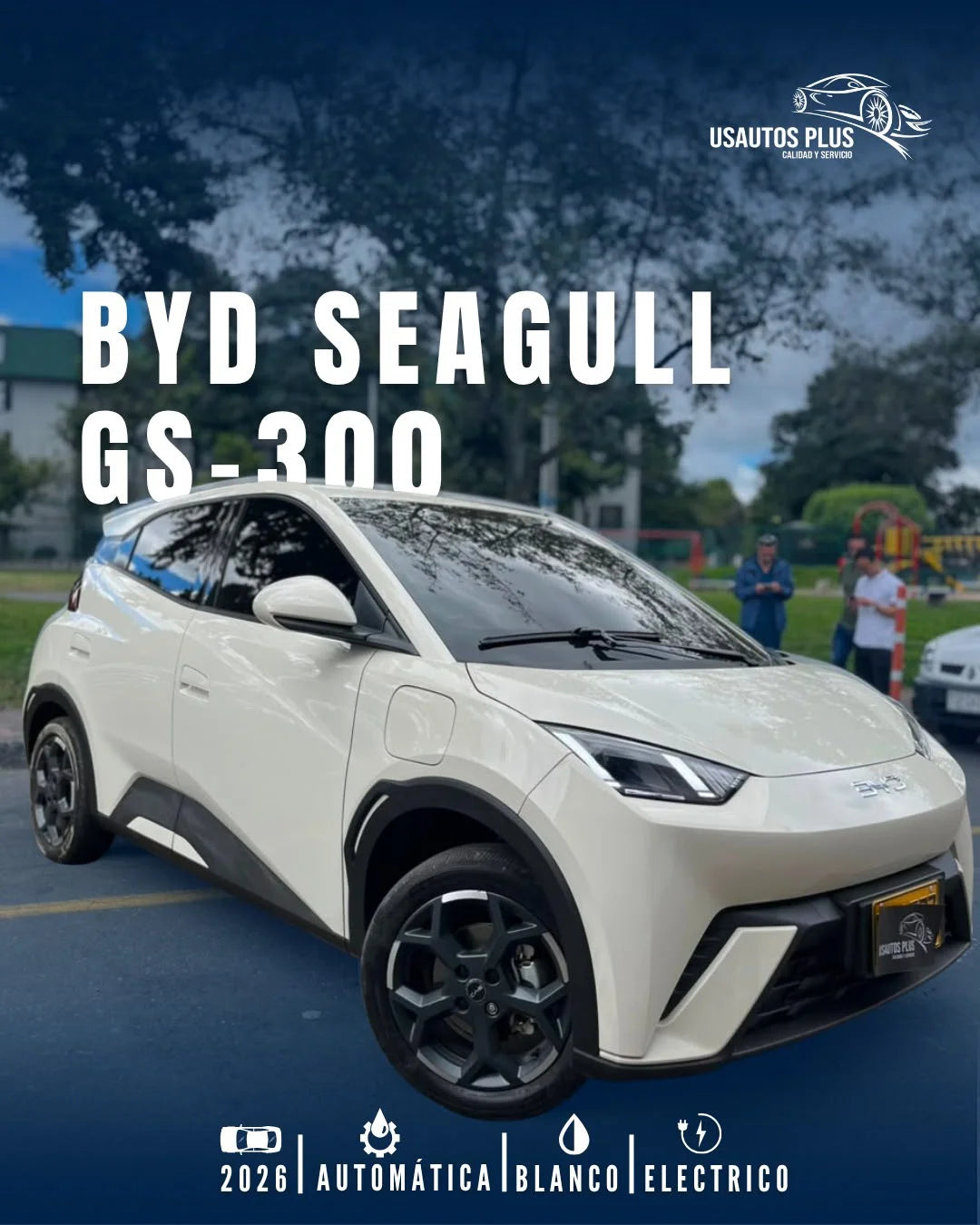 BYD SEAGULL 2026 ELÉCTRICO AUTOMÁTICO GL 300
