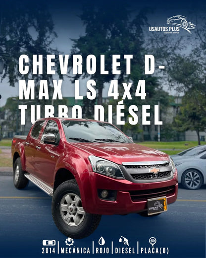 CHEVROLET D-MAX LS 4x4 TURBO DIÉSEL