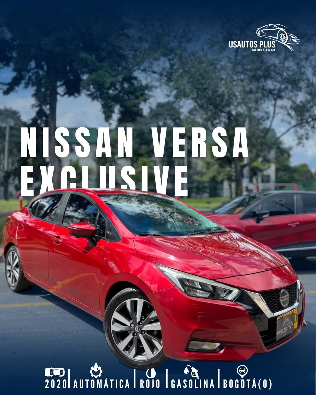NISSAN VERSA EXCLUSIVE SEDÁN