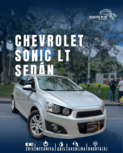 CHEVROLET SONIC LT SEDÁN MECÁNICO