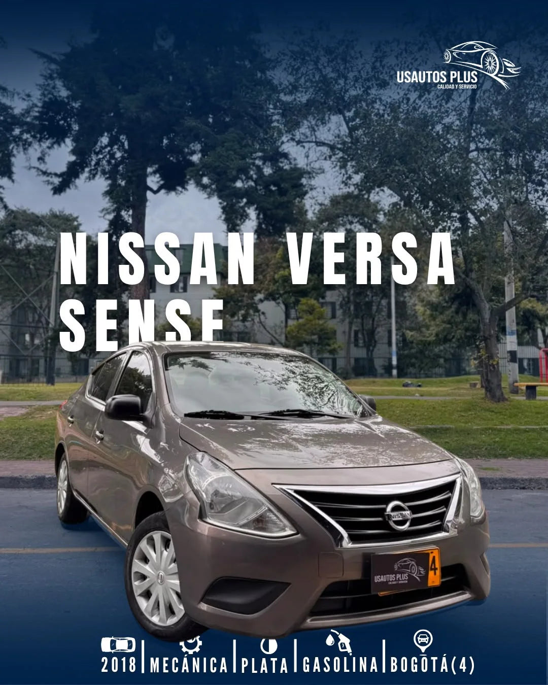 NISSAN VERSA SENSE MECÁNICO