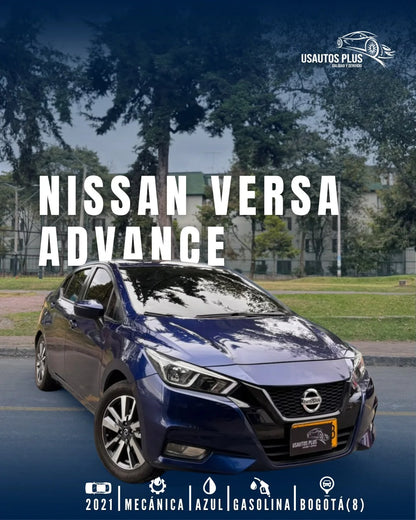 NISSAN VERSA ADVANCE MECÁNICO