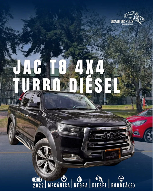 JAC T8 4X4 TURBO DIÉSEL MECÁNICA