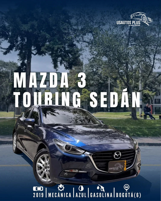 MAZDA 3 TOURING SEDÁN MECANICO  2019
