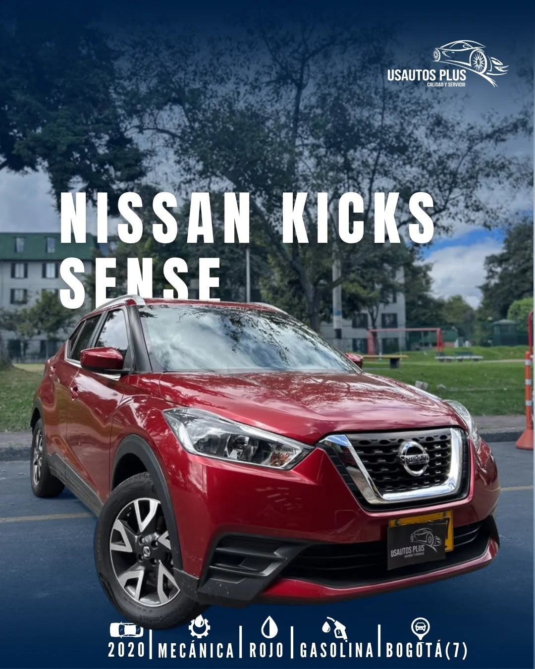 NISSAN KICKS SENSE MECÁNICA