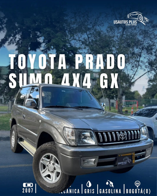 TOYOTA PRADO SUMO 4X4 MECÁNICA GX
