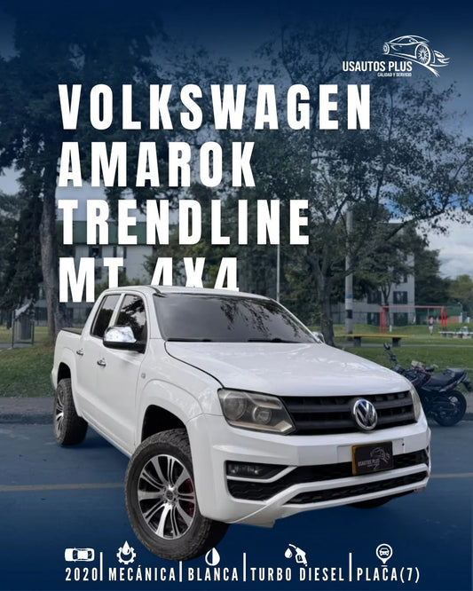 VOLKSWAGEN AMAROK TRENDLINE TURBO DIÉSEL MT 4X4