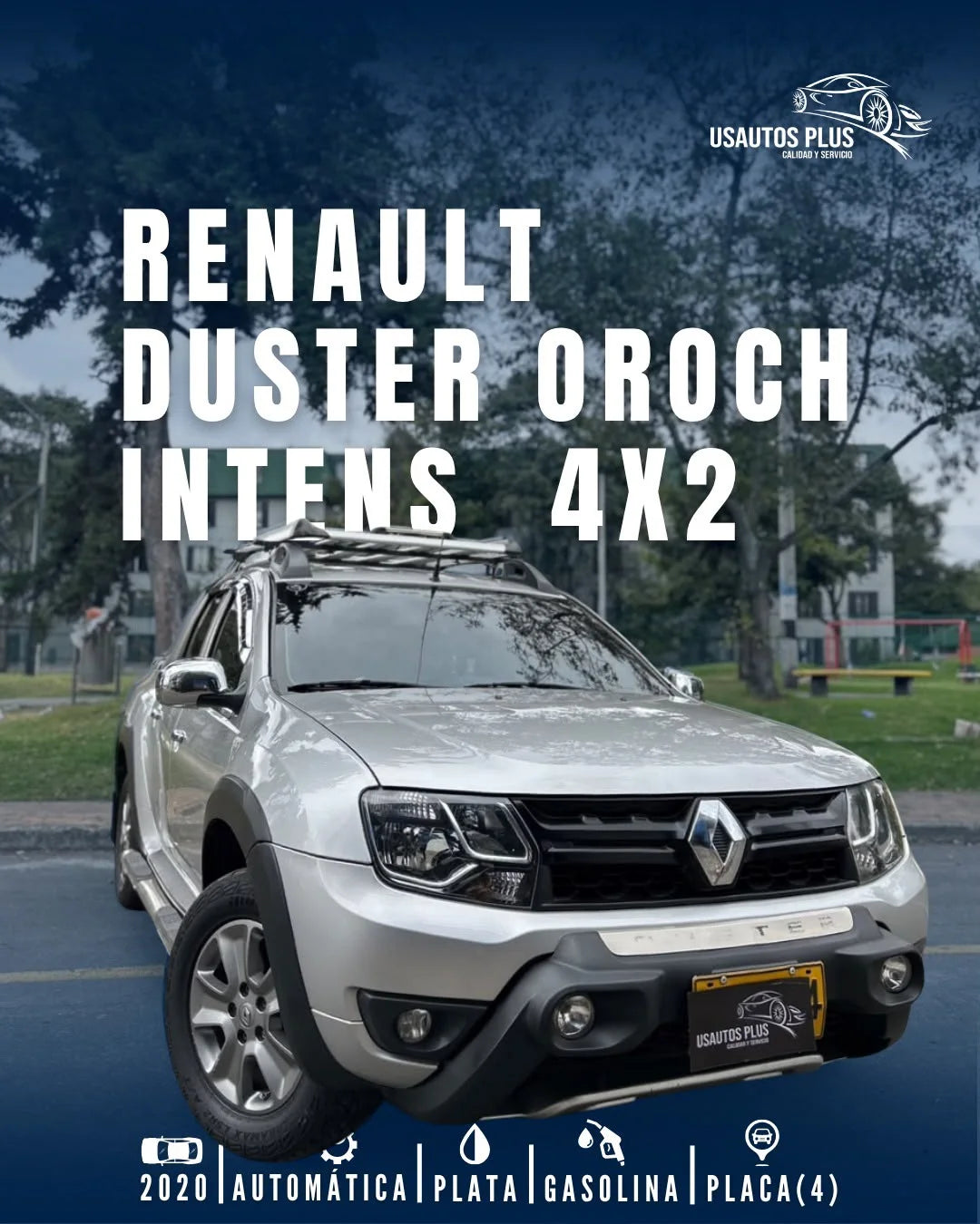 RENAULT DUSTER OROCH INTENS AUTOMÁTICA 4X2