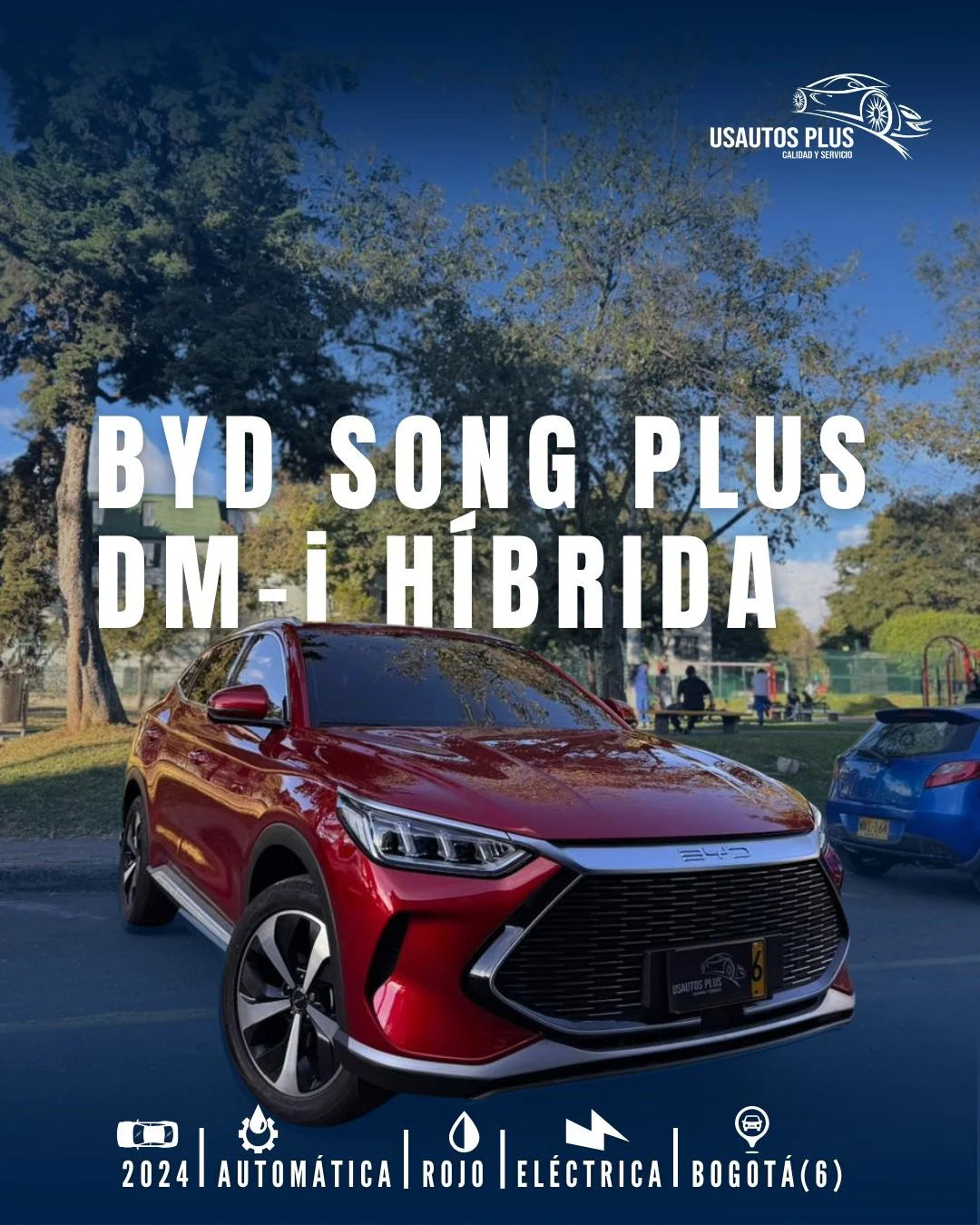 BYD SONG PLUS DM-i HÍBRIDA ENCHUFABLE AT