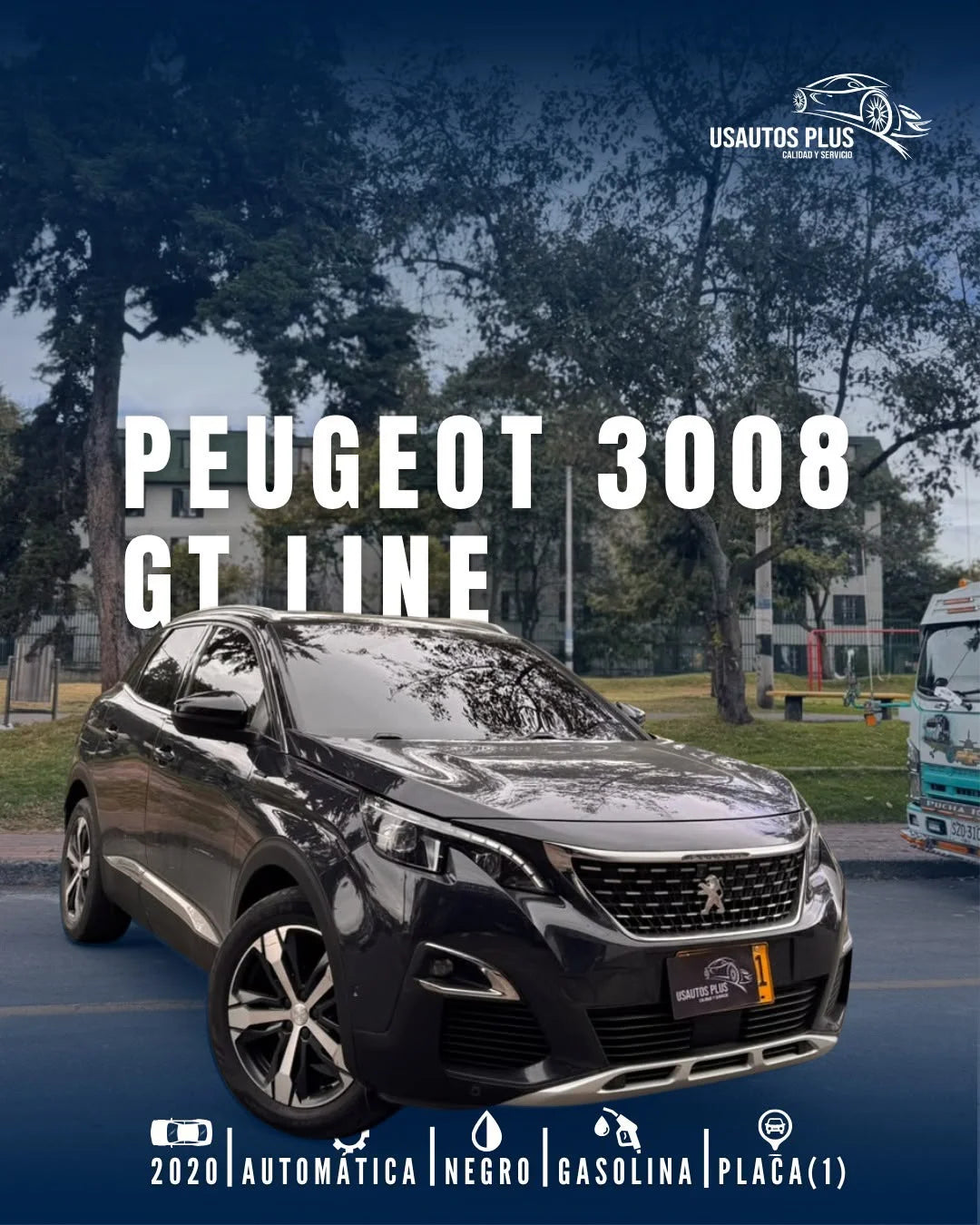 PEUGEOT 3008 GT LINE 1.6 AT