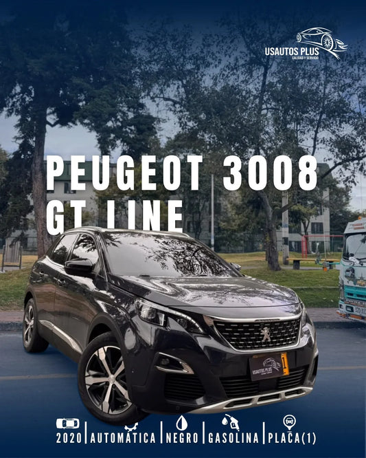 PEUGEOT 3008 GT LINE 1.6 AT