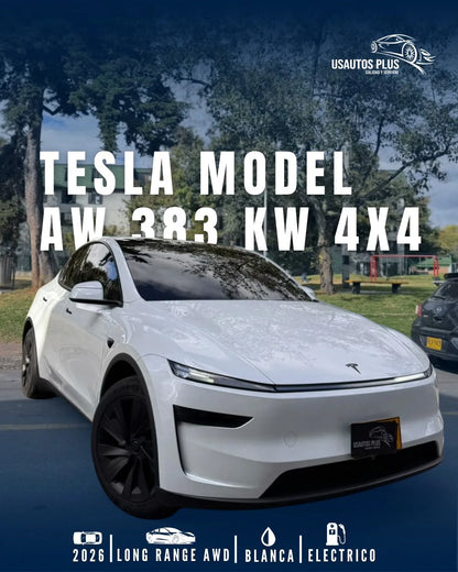 TESLA MODEL Y LONG RANGE AWD AT 383 KW 4X4