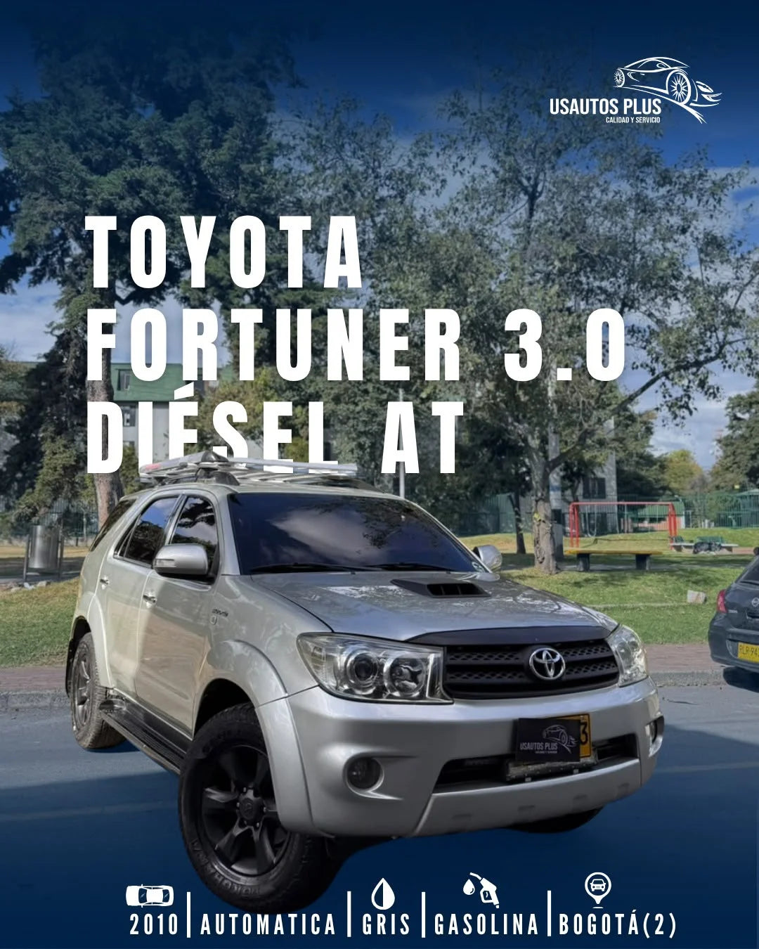 TOYOTA FORTUNER 3.0 DIÉSEL AT