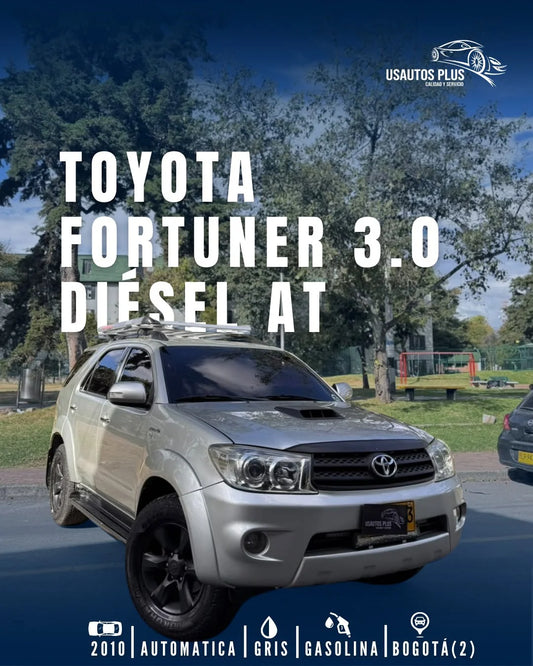 TOYOTA FORTUNER 3.0 DIÉSEL AT