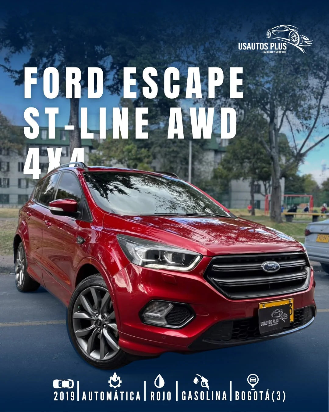 FORD ESCAPE ST-LINE 2.0T AWD AT 4X4