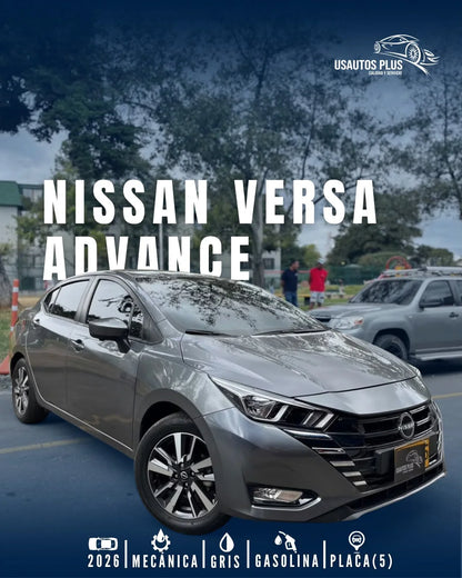 NISSAN VERSA ADVANCE 1.6 MECANICO SEDÁN