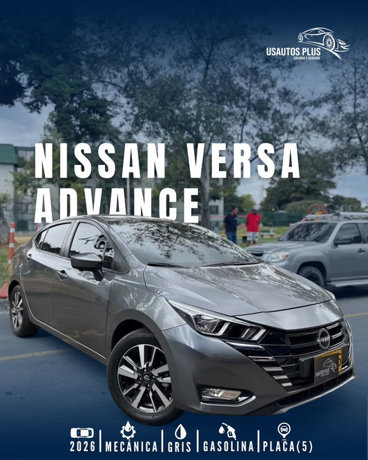 NISSAN VERSA ADVANCE 1.6 MECANICO SEDÁN