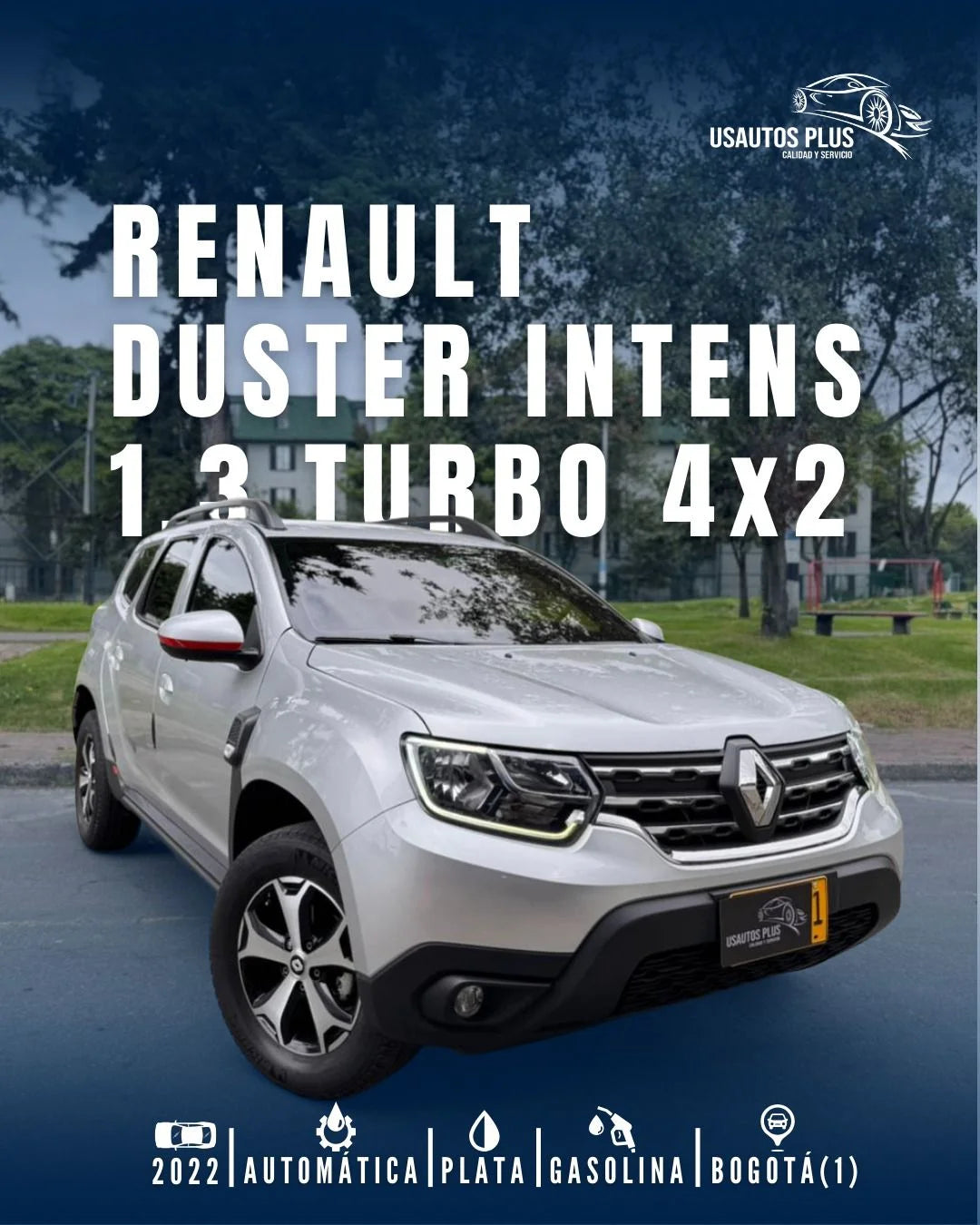 RENAULT DUSTER INTENS 1.3 TURBO AUTOMÁTICA 4x2