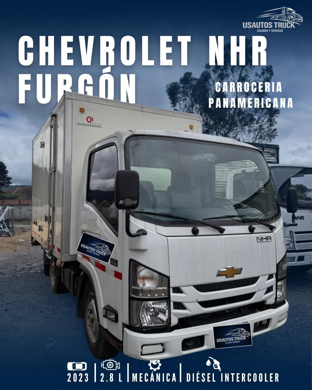 CHEVROLET NHR FURGÓN CARROCERIA PANAMERICANA