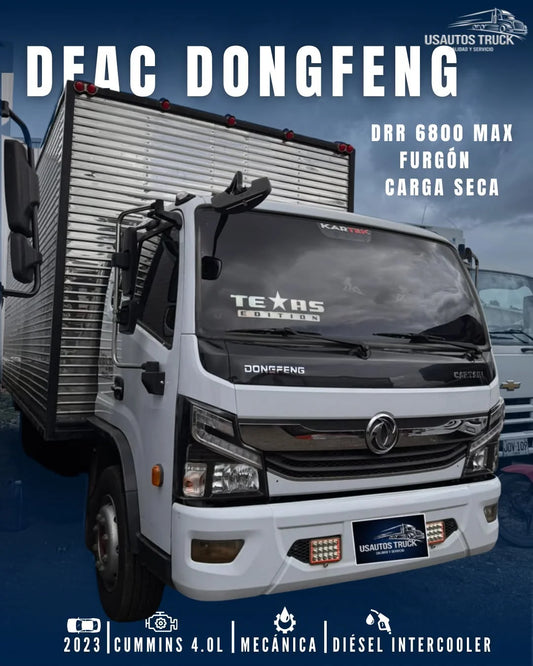 DONGFENG DRR 6800 MAX FURGÓN CARGA SECA