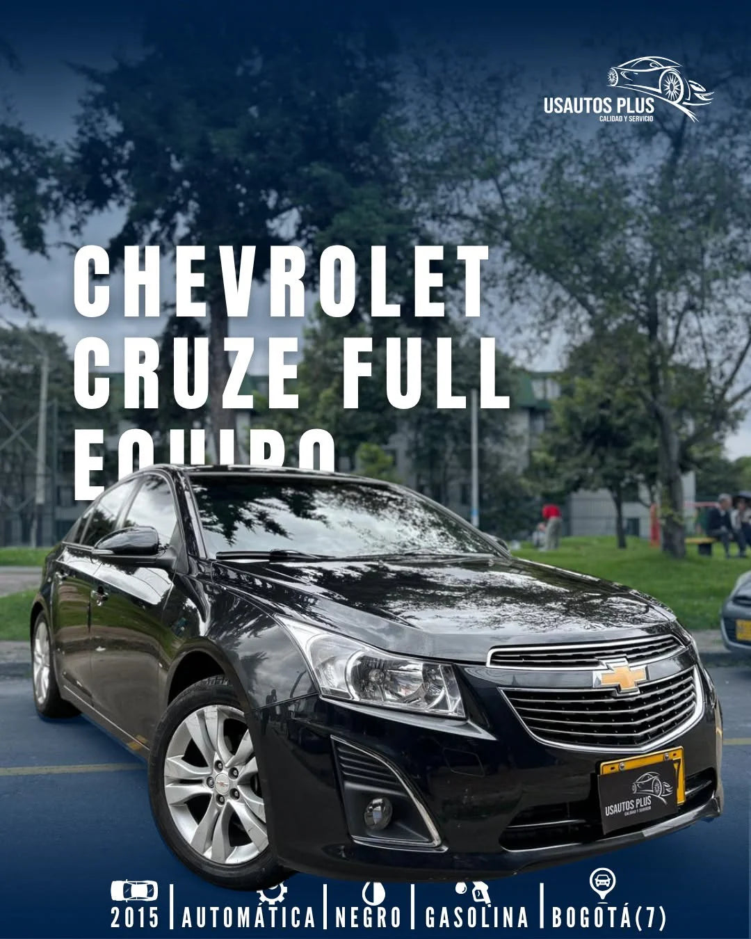 CHEVROLET CRUZE FULL EQUIPO 1.8L AUTOMÁTICO