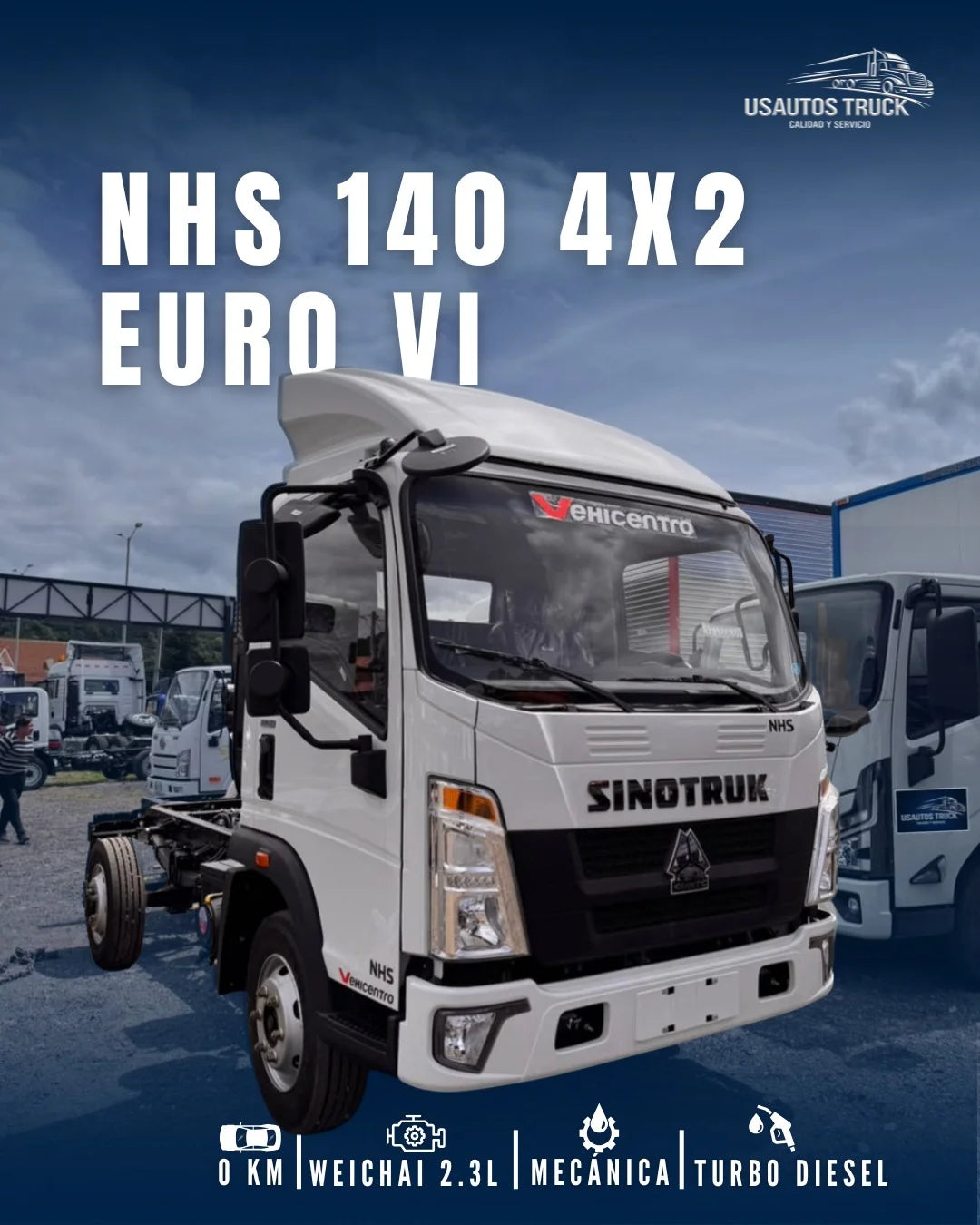 SINOTRUK NHS 140 4X2 EURO VI